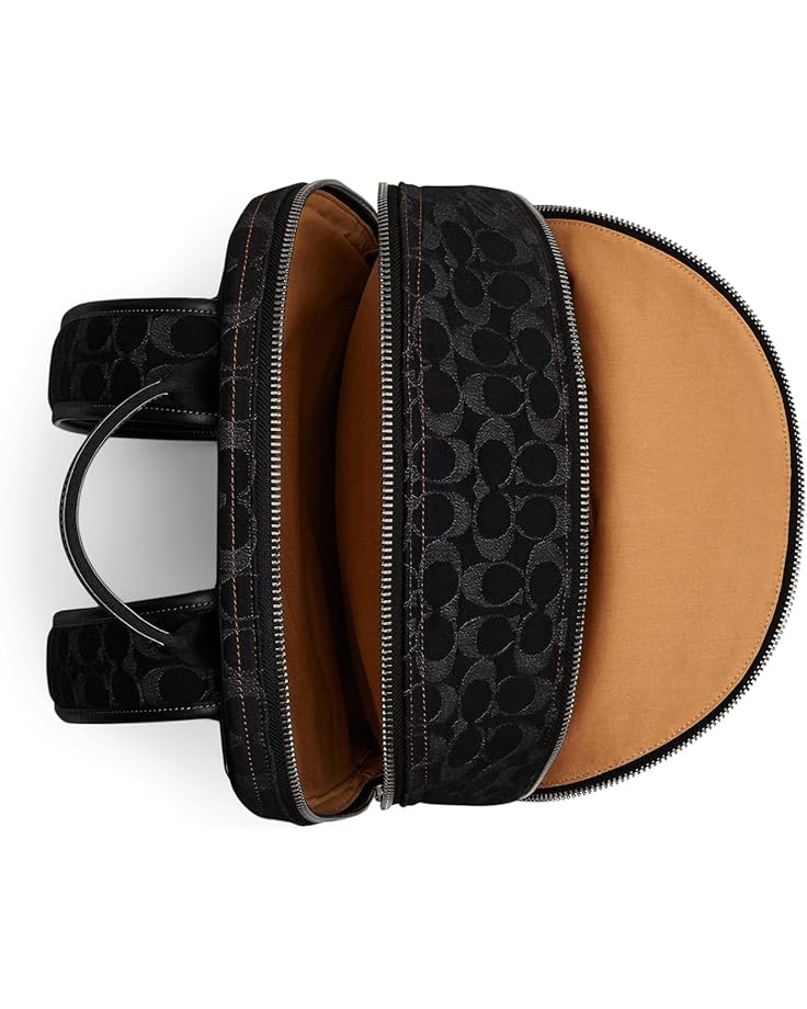 6pm COACH Charter Backpack In Signature Denim