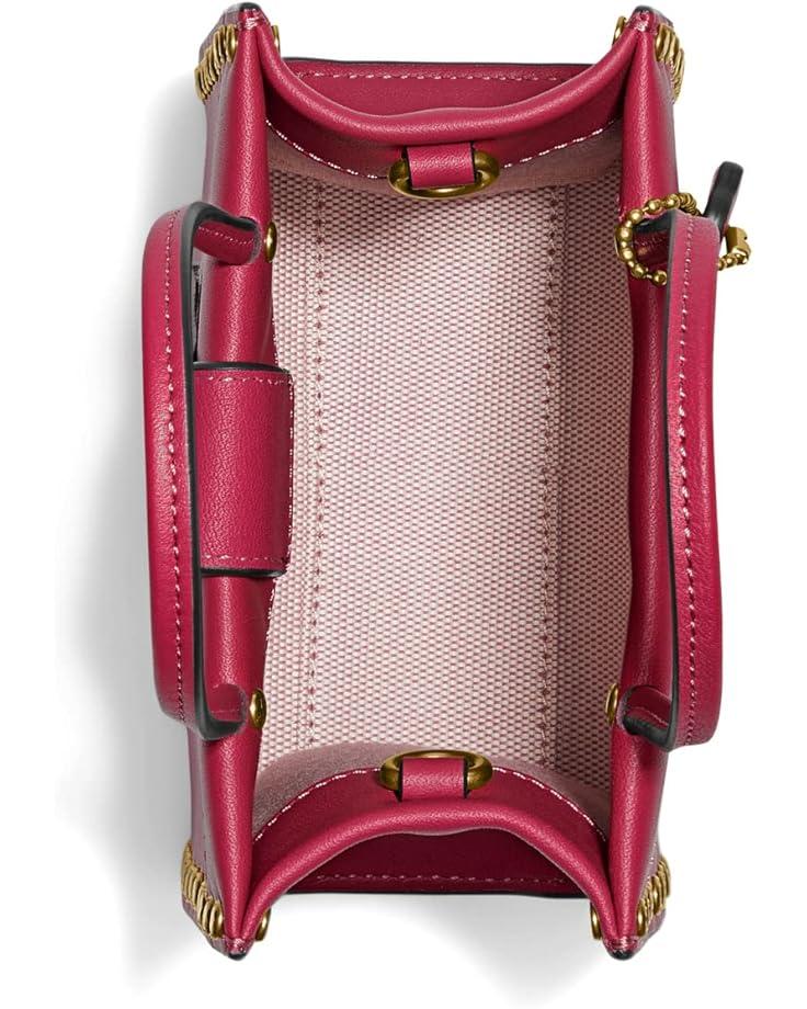 COACH Crystal Rivets Mini Cashin Tote