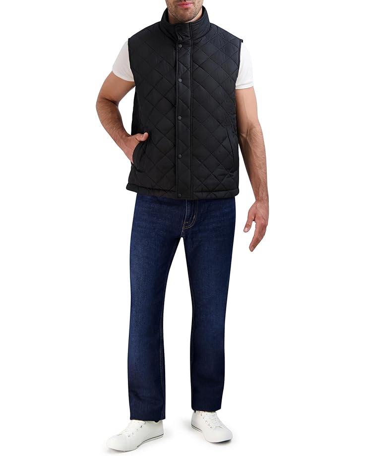 Cole Haan Diamond Quilted Vest Men's