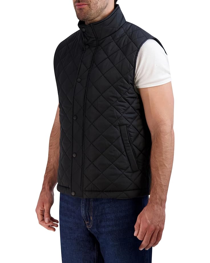 Cole Haan Diamond Quilted Vest Men's