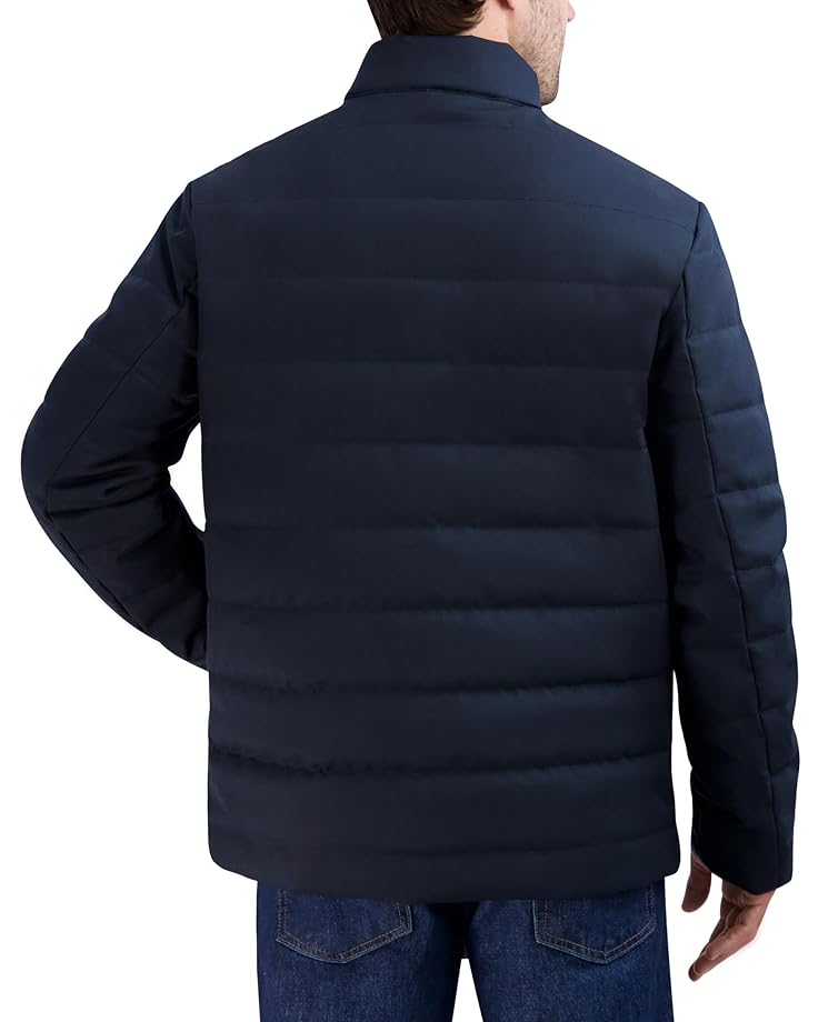 Cole Haan Quilted Heather Twill Jacket Men's