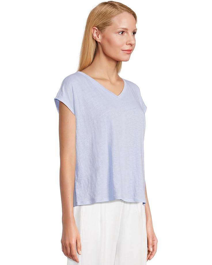 Eileen Fisher V-Neck Square Tee Women's