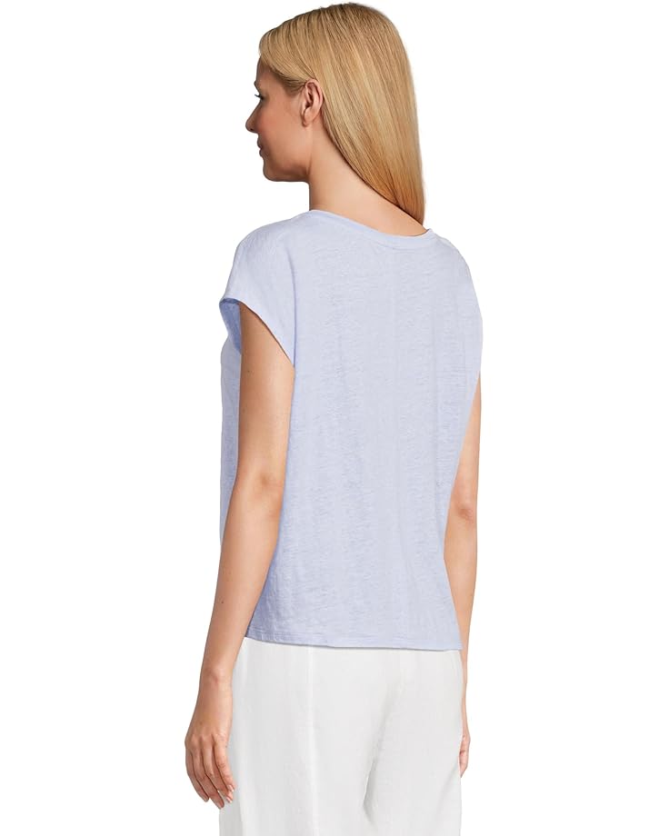 Eileen Fisher V-Neck Square Tee Women's