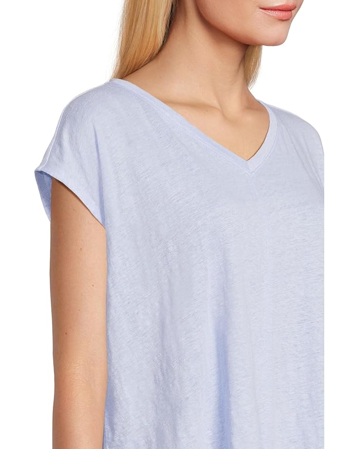 Eileen Fisher V-Neck Square Tee Women's