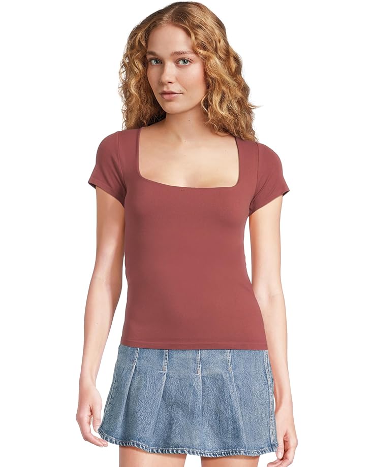 6pm Free People Clean Lines Baby Tee Women's