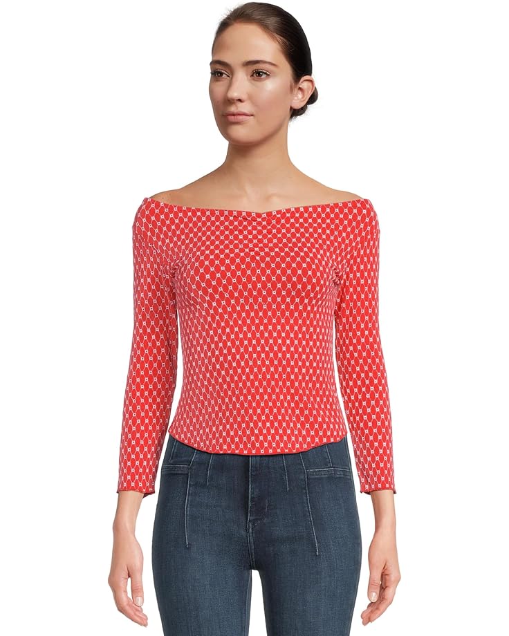 Free People Gia Eyelet Top Women's
