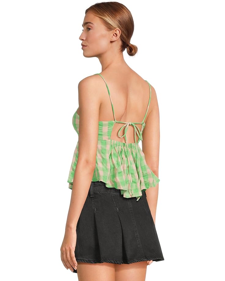 Free People Mia Plaid Tank Women's