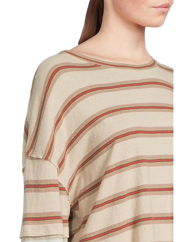 Free People Nina Stripe Long Sleeve Women's