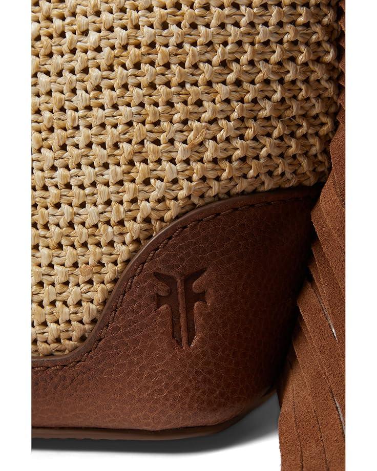 6pm Frye Ava Raffia Mini Bucket
