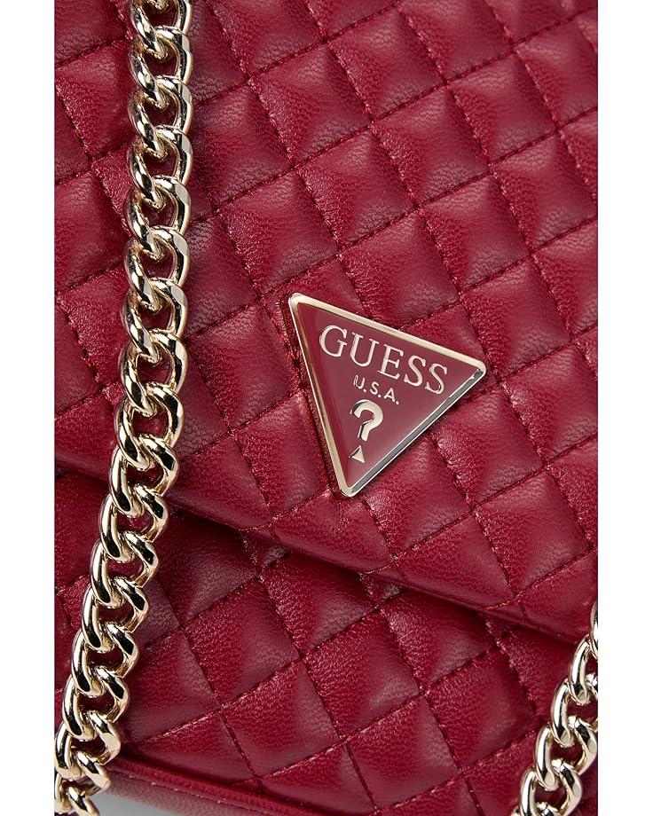 6pm GUESS Eco Rianee Convertible Crossbody Flap