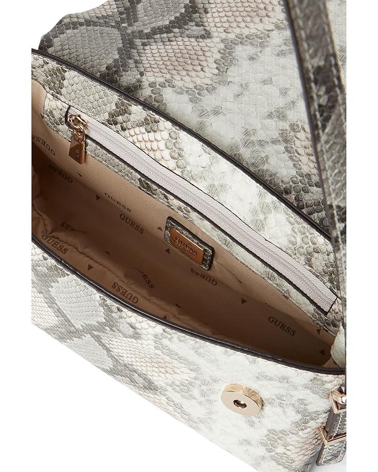 6pm GUESS Lefia Flap Shoulder Bag