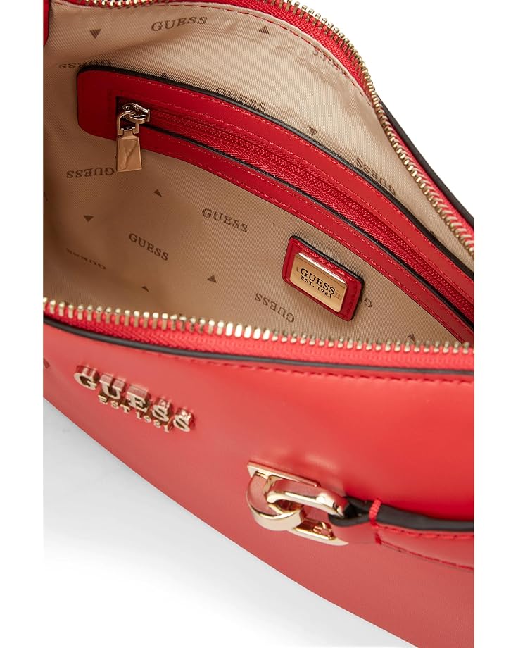 6pm GUESS Lorelei Top Zip Shoulder Bag