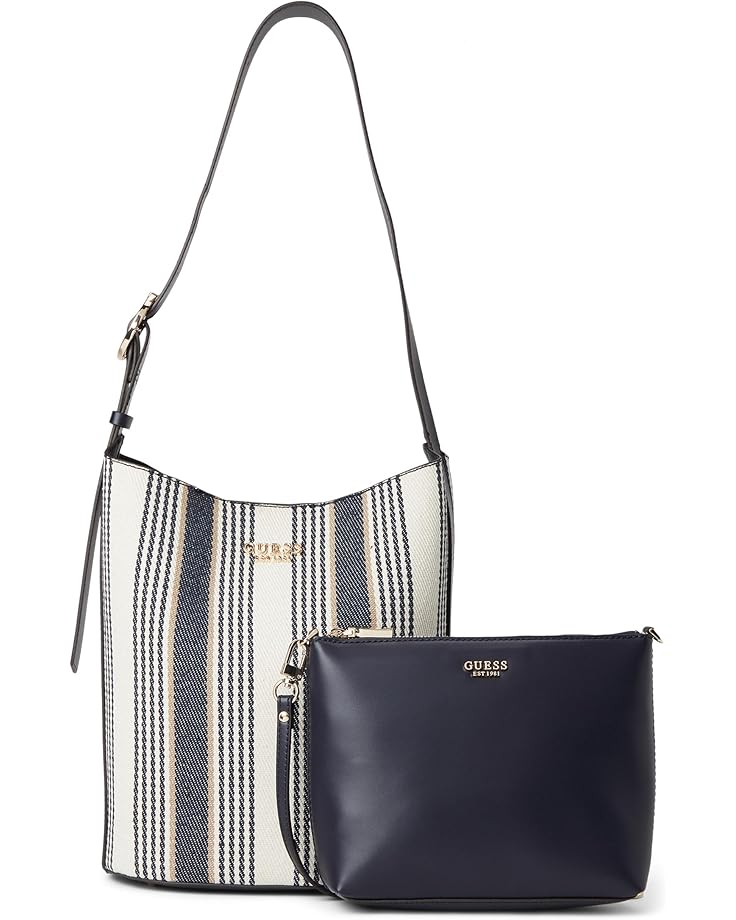 6pm GUESS Nicolette Large Bucket Shoulder Bag