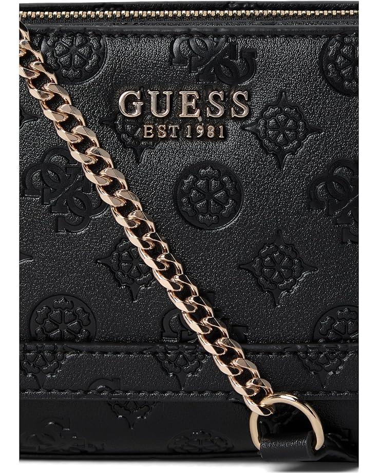 6pm GUESS Zarela Mini Top Zip Crossbody