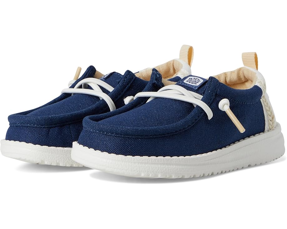 6pm Hey Dude Kids Wally Summer Linen (Toddler)