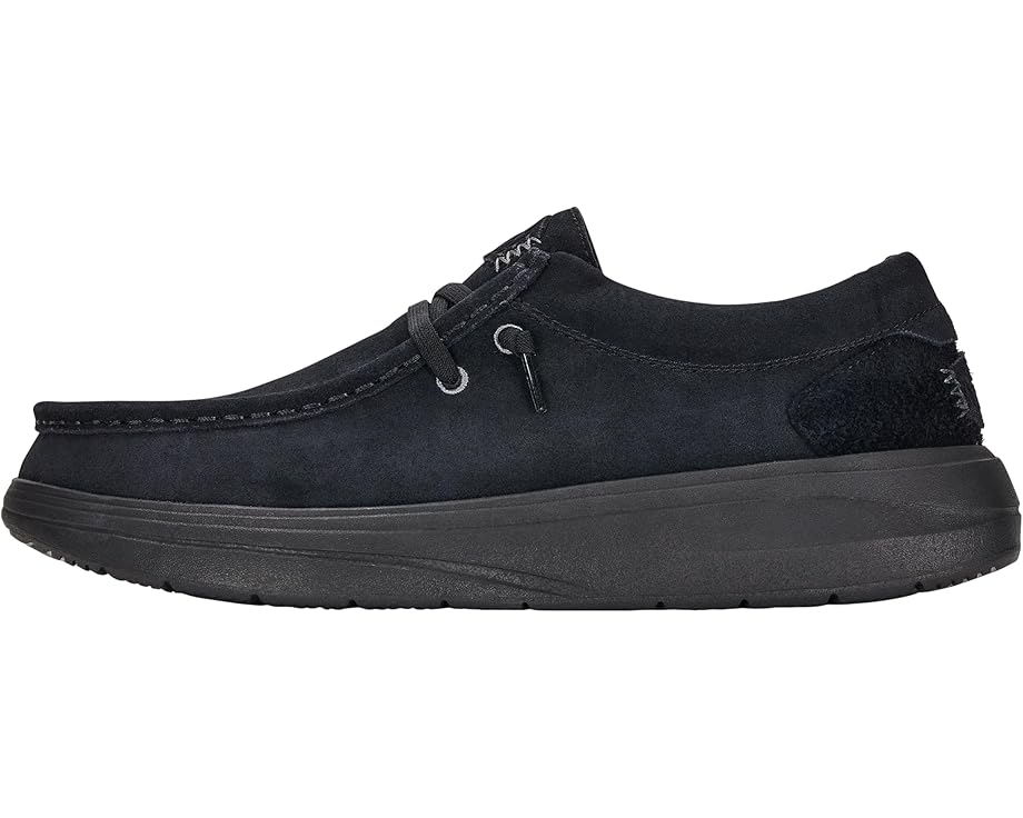 Hey Dude Wally COMF Suede Men's Black