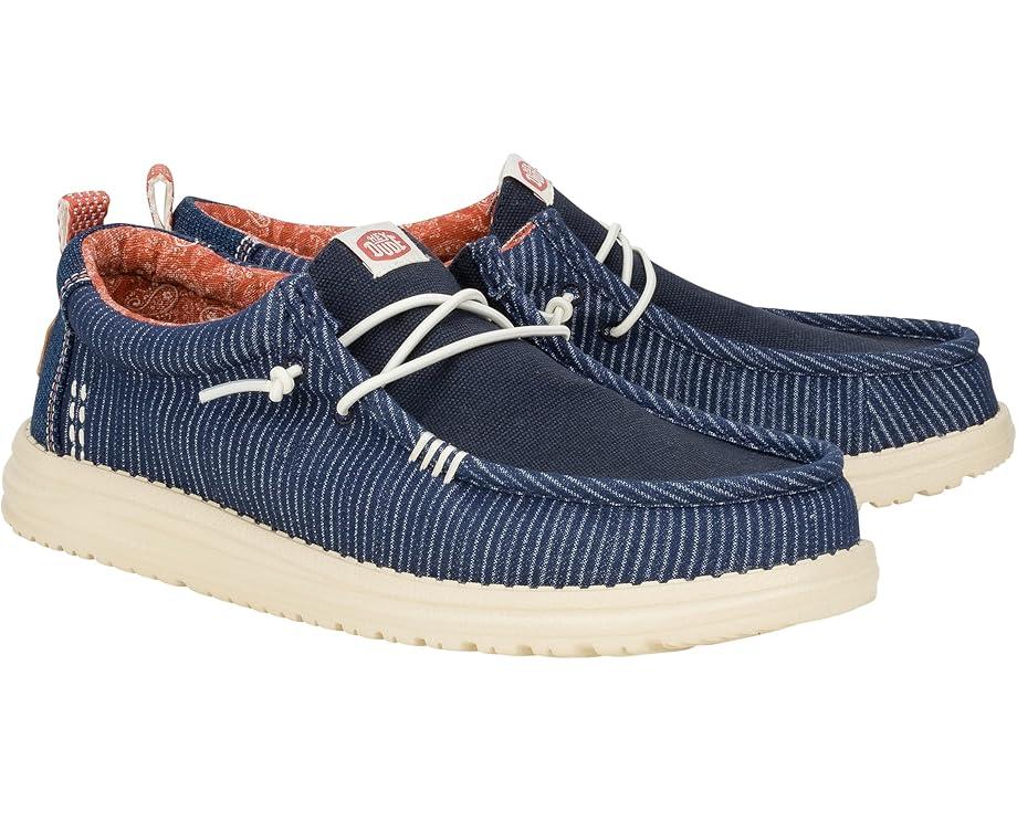 Hey Dude Wally Hickory Denim Men's