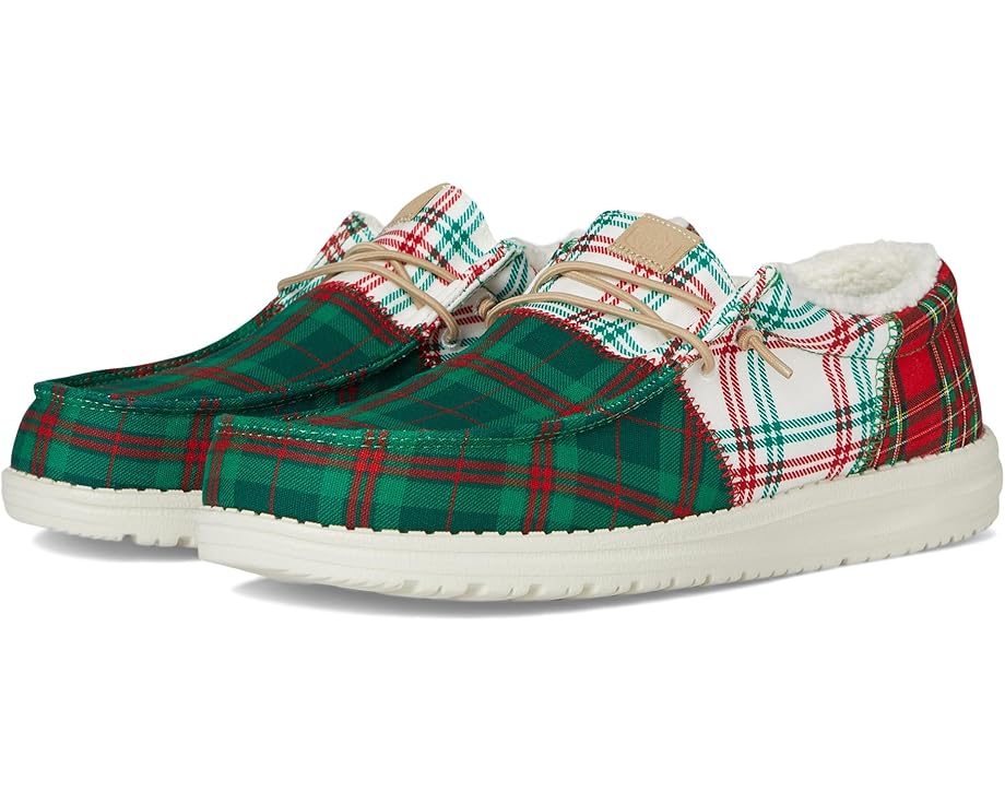 Hey Dude Wally Tri Tartan Plaid Men's