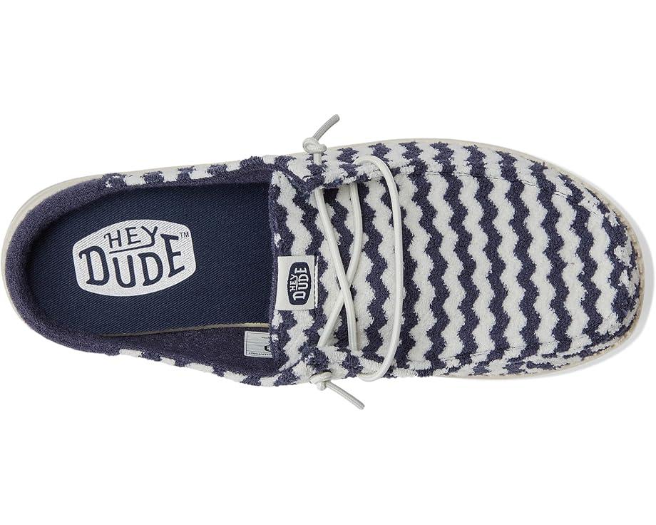 6pm Hey Dude Wendy Slip Terry Stripe Women's
