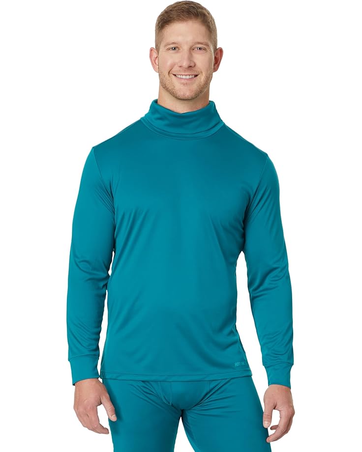 Hot Chillys Peach Skins Roll T-Neck Men's