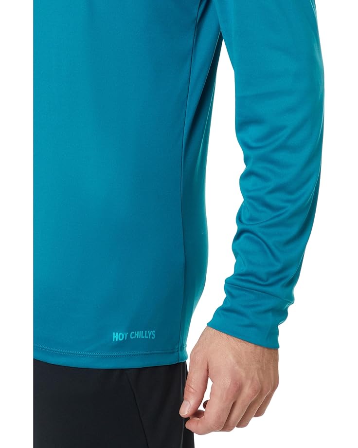 Hot Chillys Peach Skins Solid Zip-T Men's