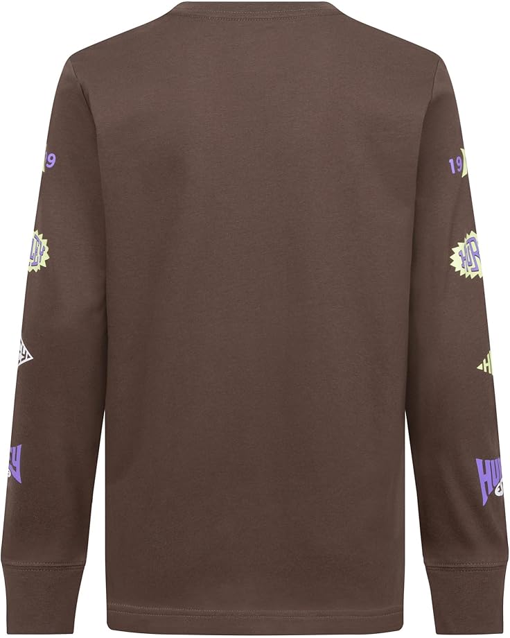 Hurley Kids Badge Long Sleeve Tee (Big Kid)