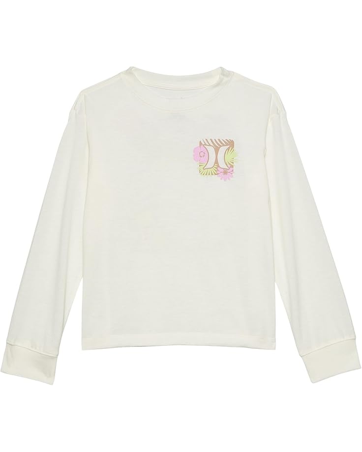 Hurley Kids Floral Long Sleeve Tee (Big Kid)