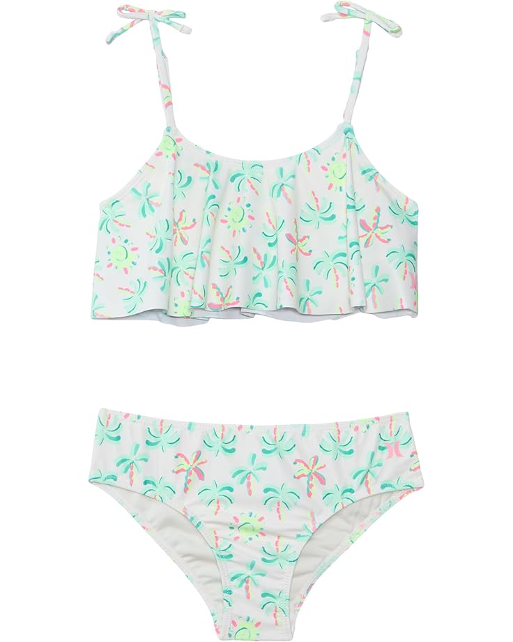6pm Hurley Kids Flounce Bikini (Big Kid)