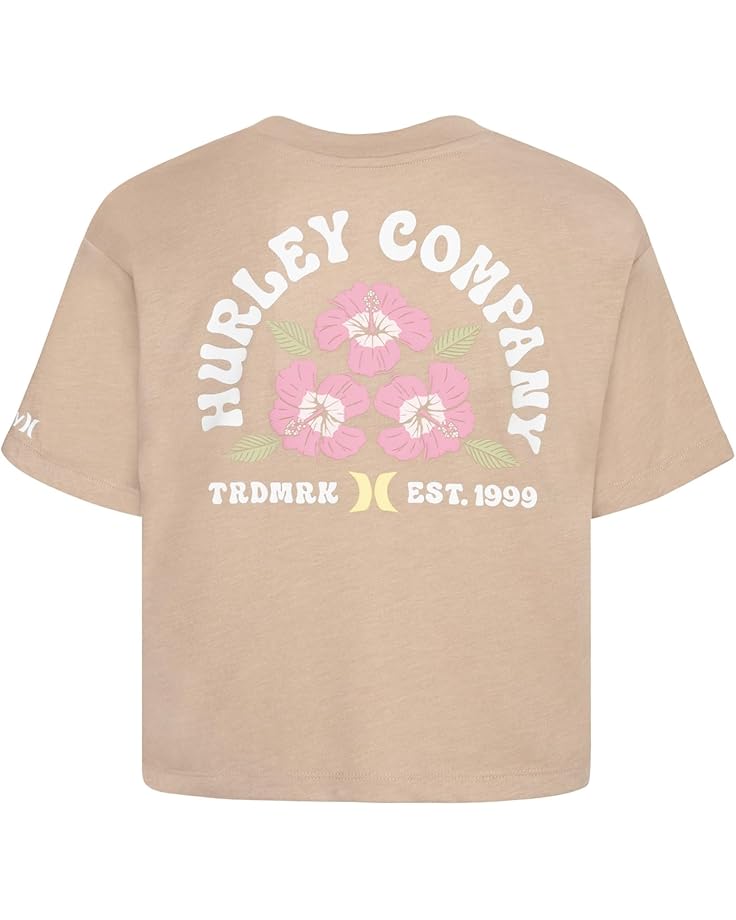 Hurley Kids Flower Power Boxy Tee (Big Kid)