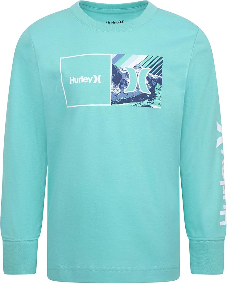 Hurley Kids MTN Box Long Sleeve Tee (Little Kid)