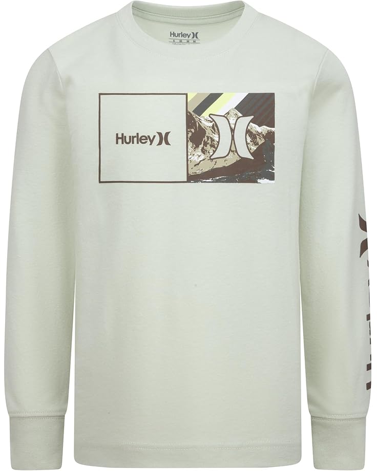 Hurley Kids MTN Box Long Sleeve Tee (Little Kid)