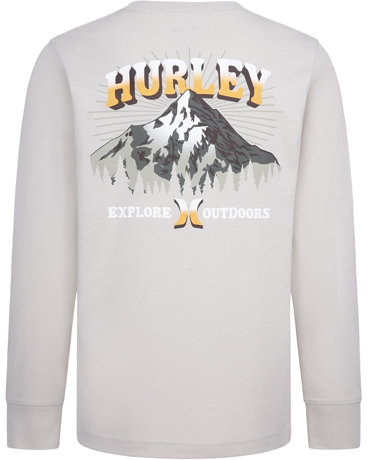 Hurley Kids Peaks Long Sleeve Tee (Big Kid)