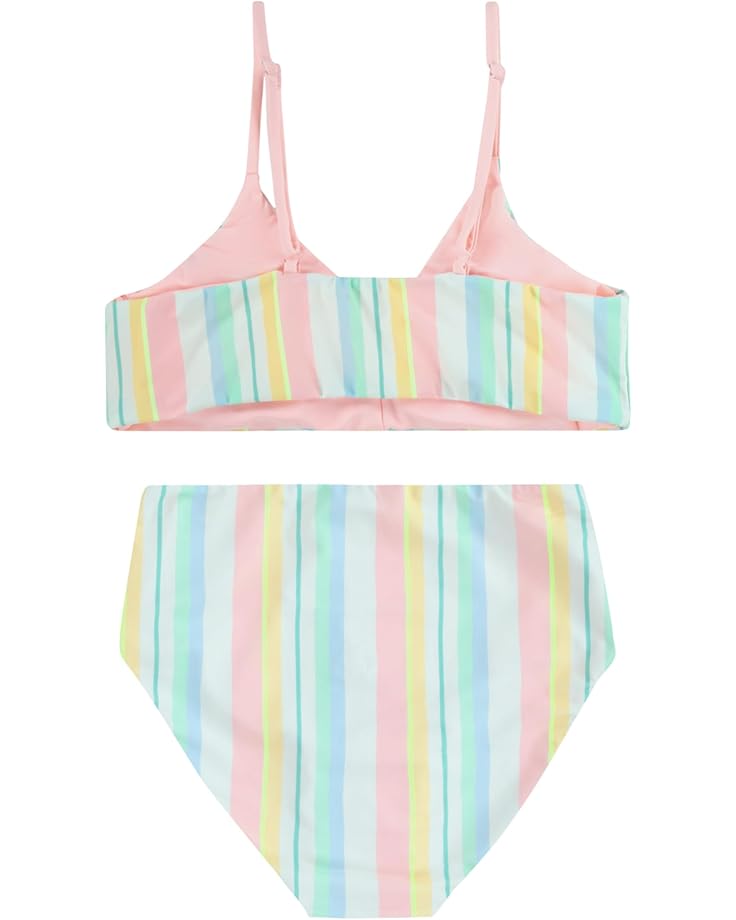 6pm Hurley Kids Reversible Triangle Bikini (Big Kid)