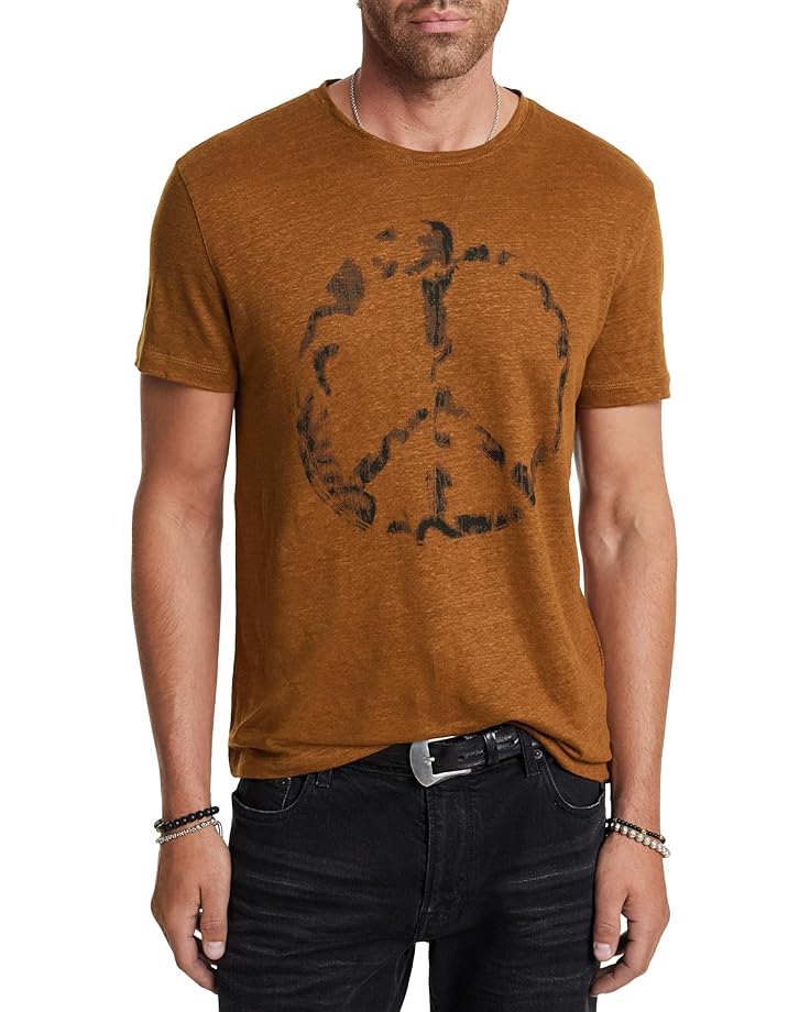 6pm John Varvatos Spray Peace Tee Men's