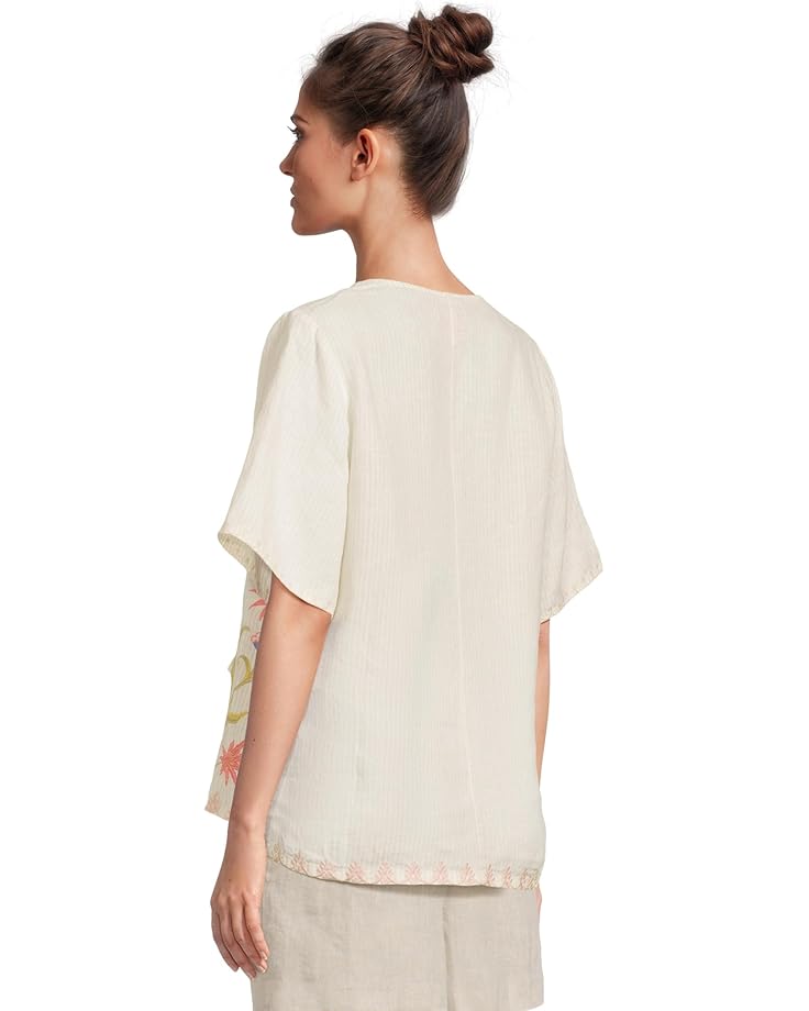 6pm Johnny Was Ruffle Sleeve Field Blouse Women's