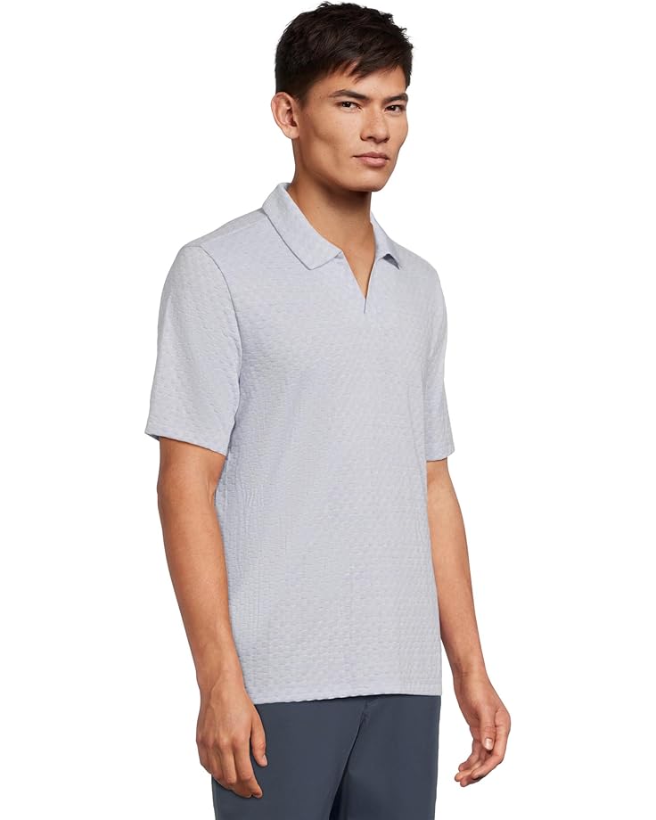 6pm Johnston & Murphy Basket Weave V-Neck Polo Men's