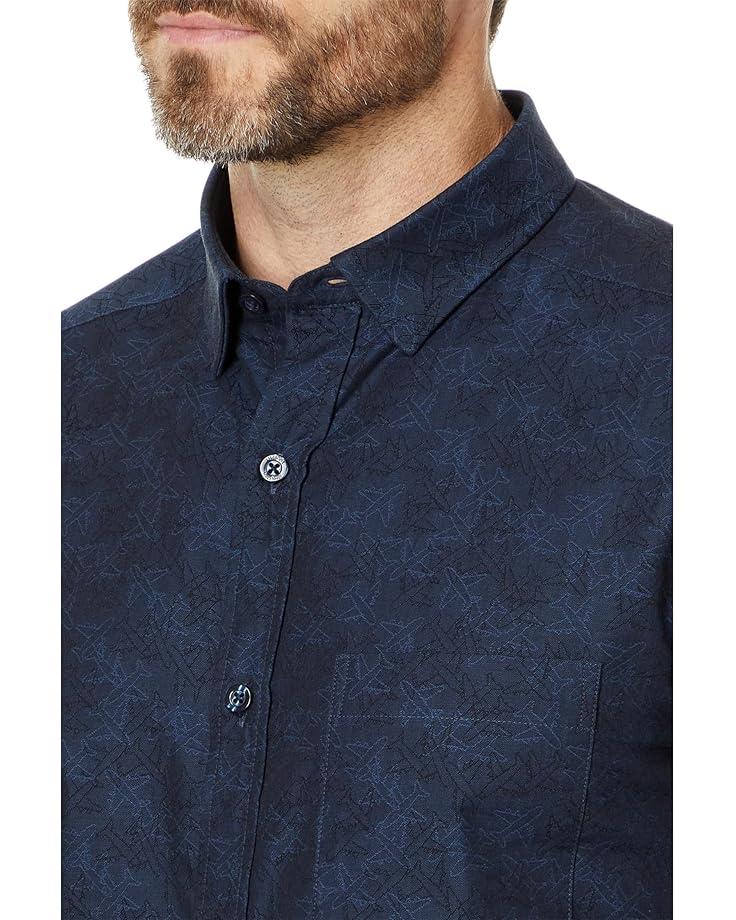 Johnston & Murphy Jacquard Airplane Shirt Men's
