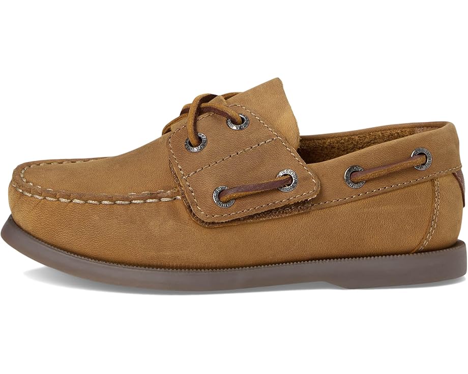 6pm Johnston & Murphy Kids Zeke Boat Shoes (Toddler)