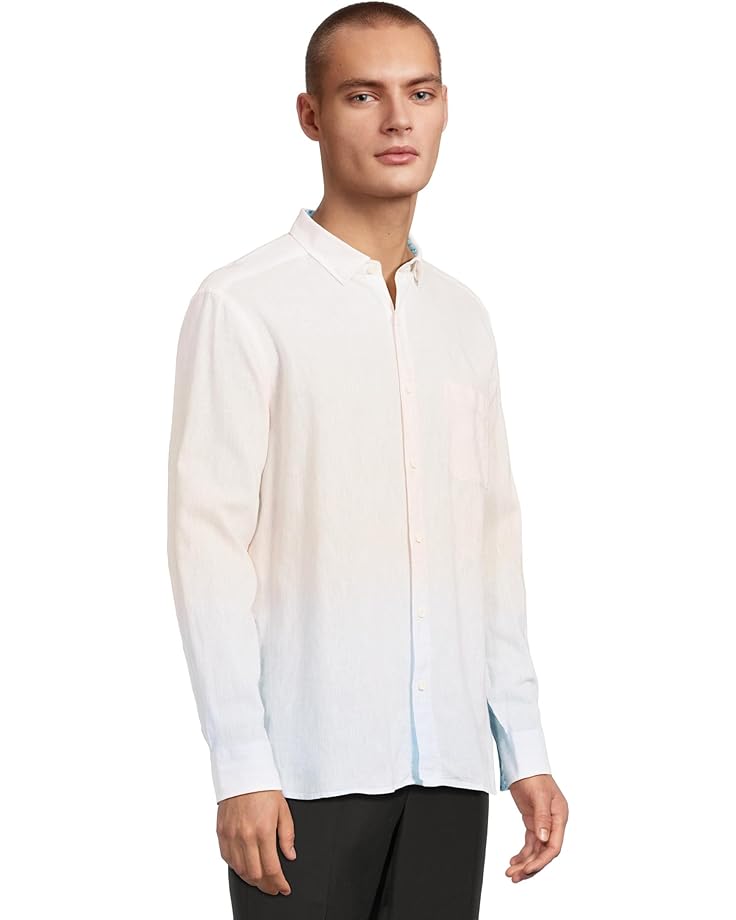 6pm Johnston & Murphy Ombre Linen Shirt Men's
