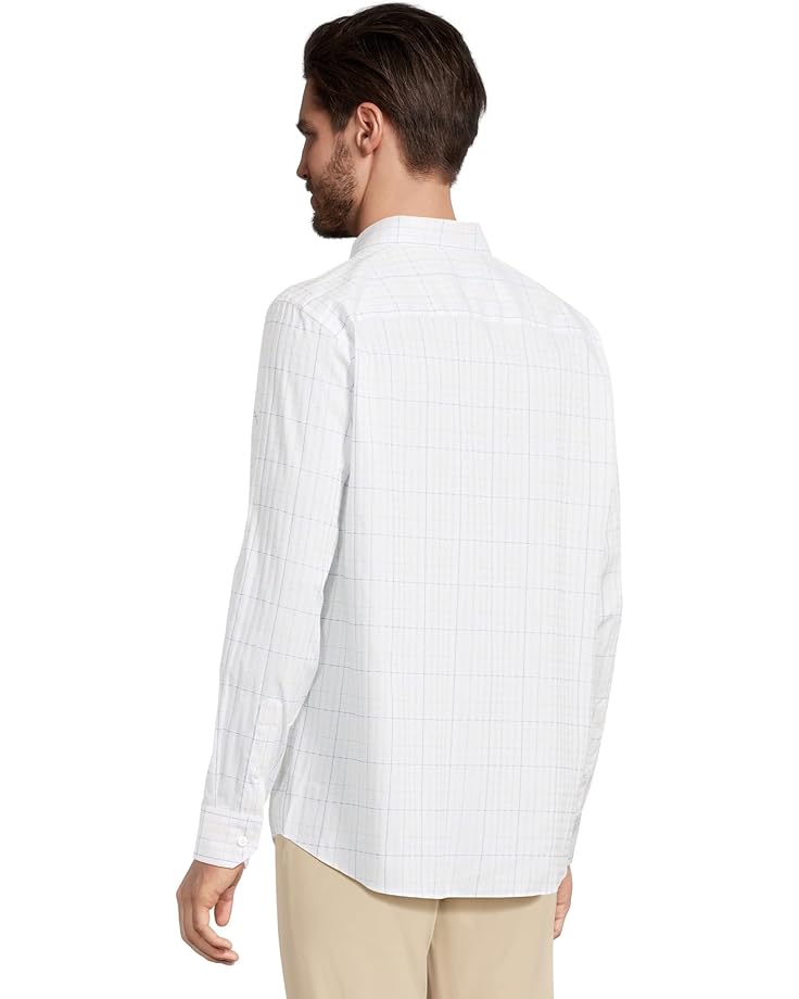 6pm Johnston & Murphy Xc4 Windowpane Shirt Men's