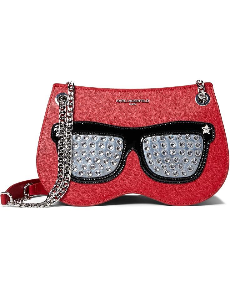 Karl Lagerfeld Paris Ikons Sunglass Crossbody