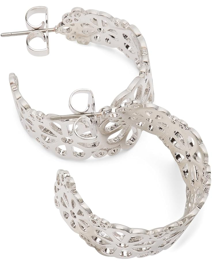 6pm Kate Spade New York Spade Flower Lace Hoops