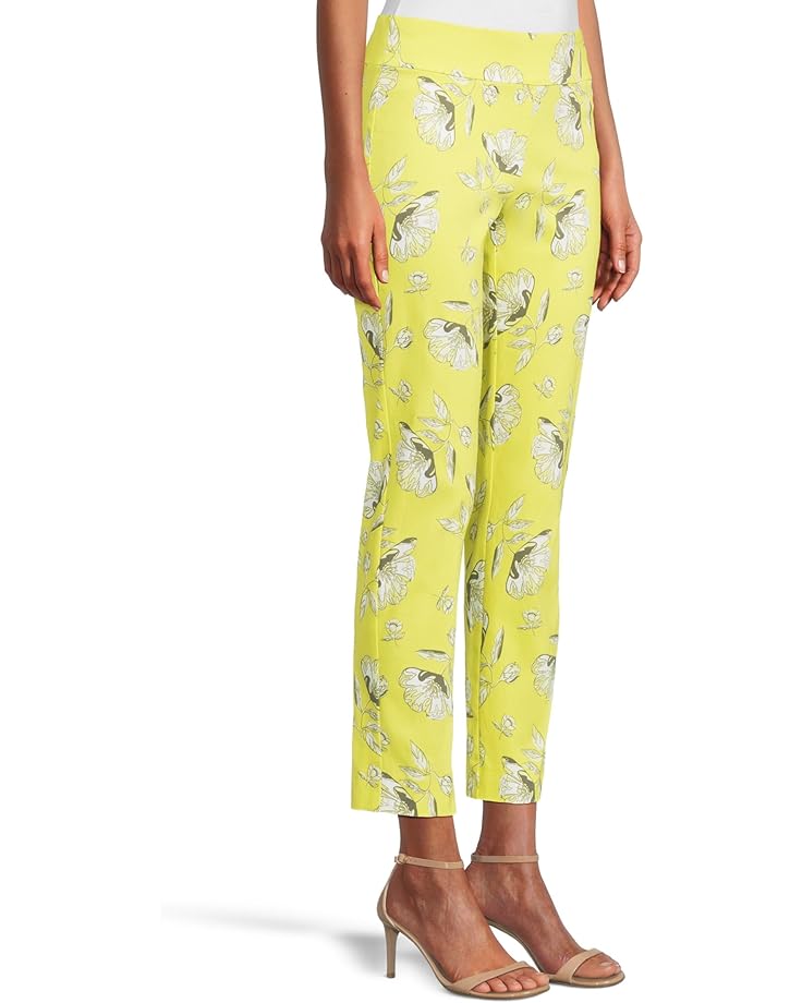 Krazy Larry Pull On Ankle Women's Lime Flowers