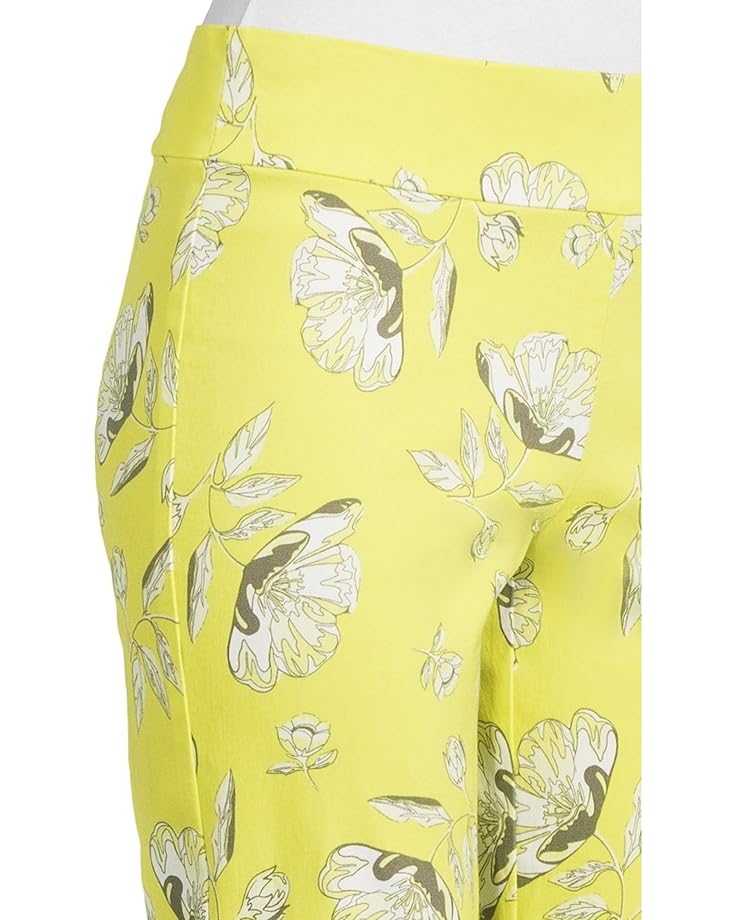 Krazy Larry Pull On Ankle Women's Lime Flowers