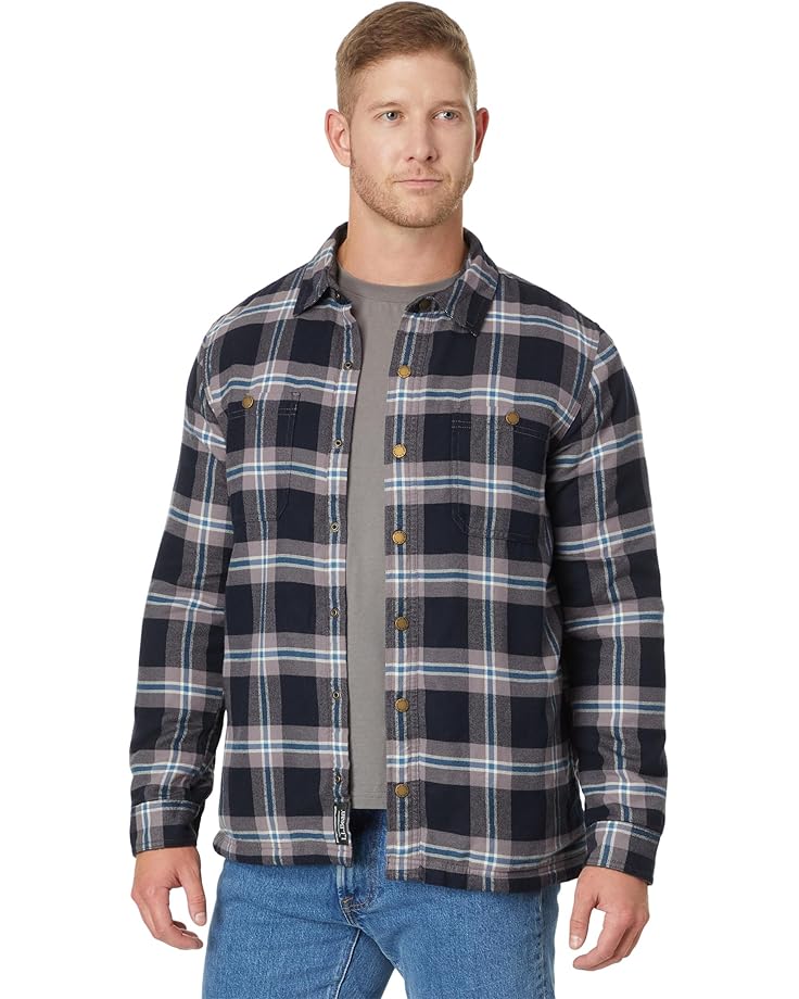 L.L.Bean Fleece-Lined Flannel Shirt Men's