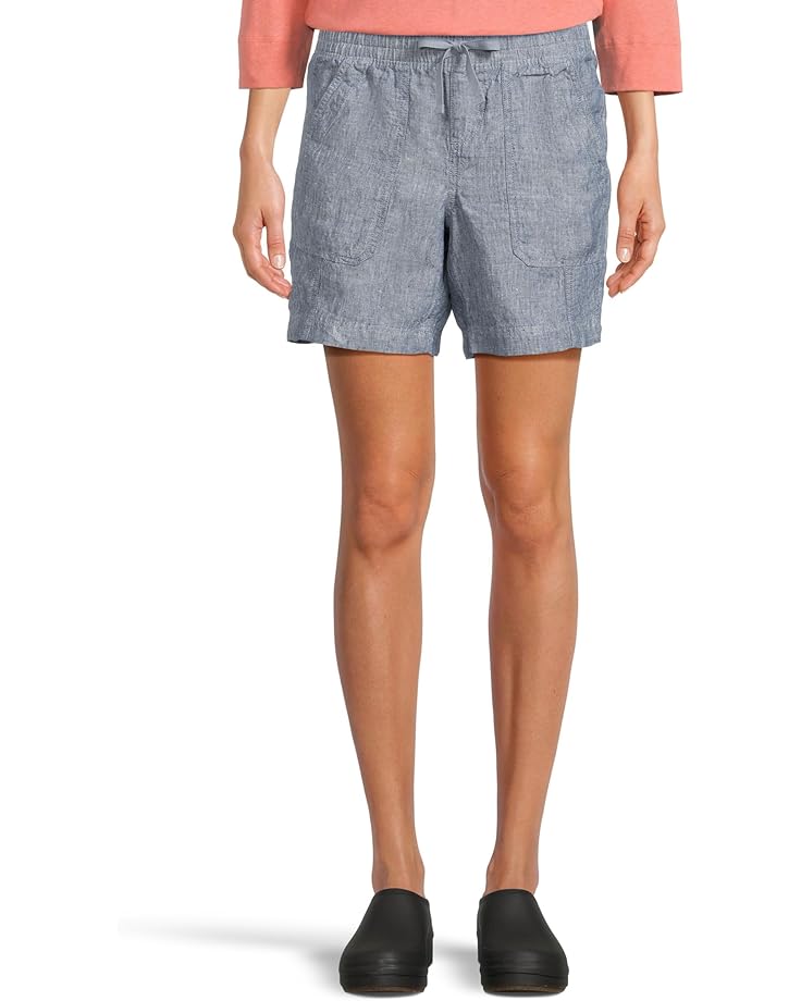 L.L.Bean Premium Linen 6" Shorts Women's