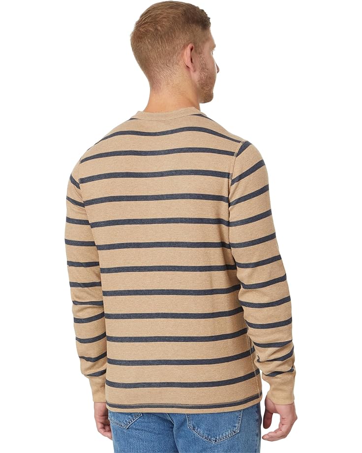 L.L.Bean Vintage Soft Knit Henley Stripe Men's