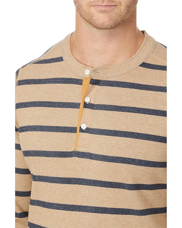 L.L.Bean Vintage Soft Knit Henley Stripe Men's