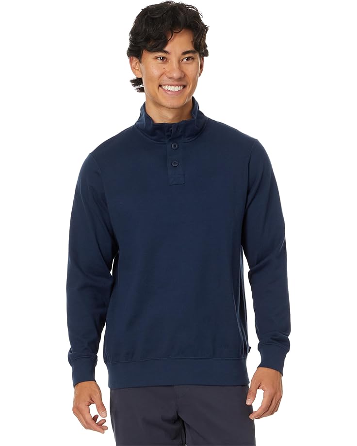 L.L.Bean Vintage Soft Rugby Mockneck Men's