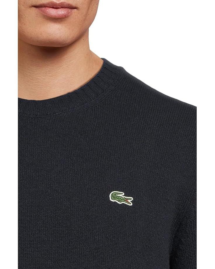 Lacoste Carded Wool Crew Neck Sweater Men's